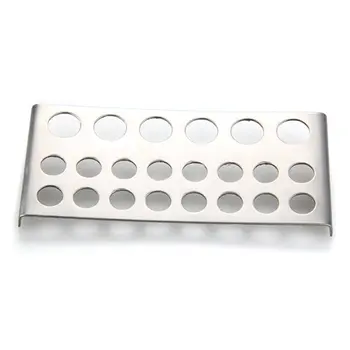 

Stainless steel Tattoo Pigment Ink Cup Caps Holder Stand Shelf Pro-ABVP