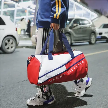 

Fitness Yoga Bag for Men and Women Couple Shoes Dry and Wet Isolation Training Bag Cylinder Short Distance Portable Travel Bag
