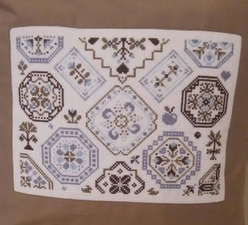 Cross Stitch Kit Cross Stitch Tools Sweet Harmony Cross Stitch Package 18ct 14ct 11ct white fabric cotton silk thread embroidery DIY handmade needlework