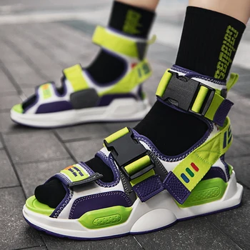 

sandles platform 2020 sandalet for vietnam hombre slides shoes outdoor roman verano erkek casual men garden uomo sandals ete