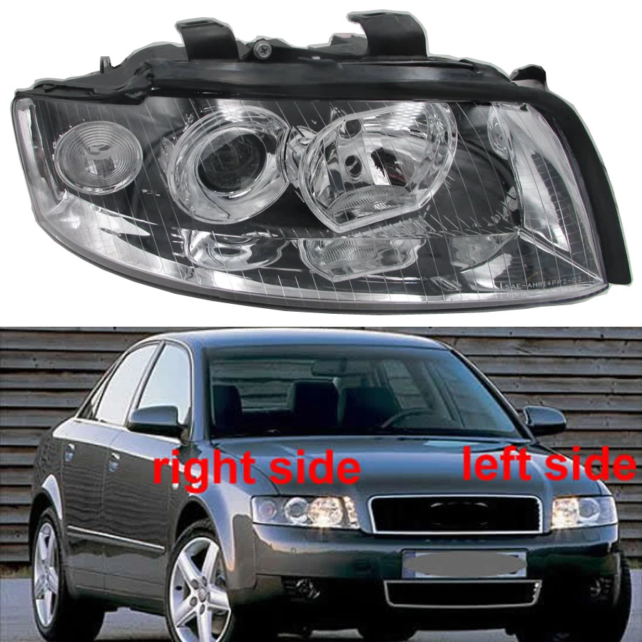 Halogen Half Headlights Assembly For 
