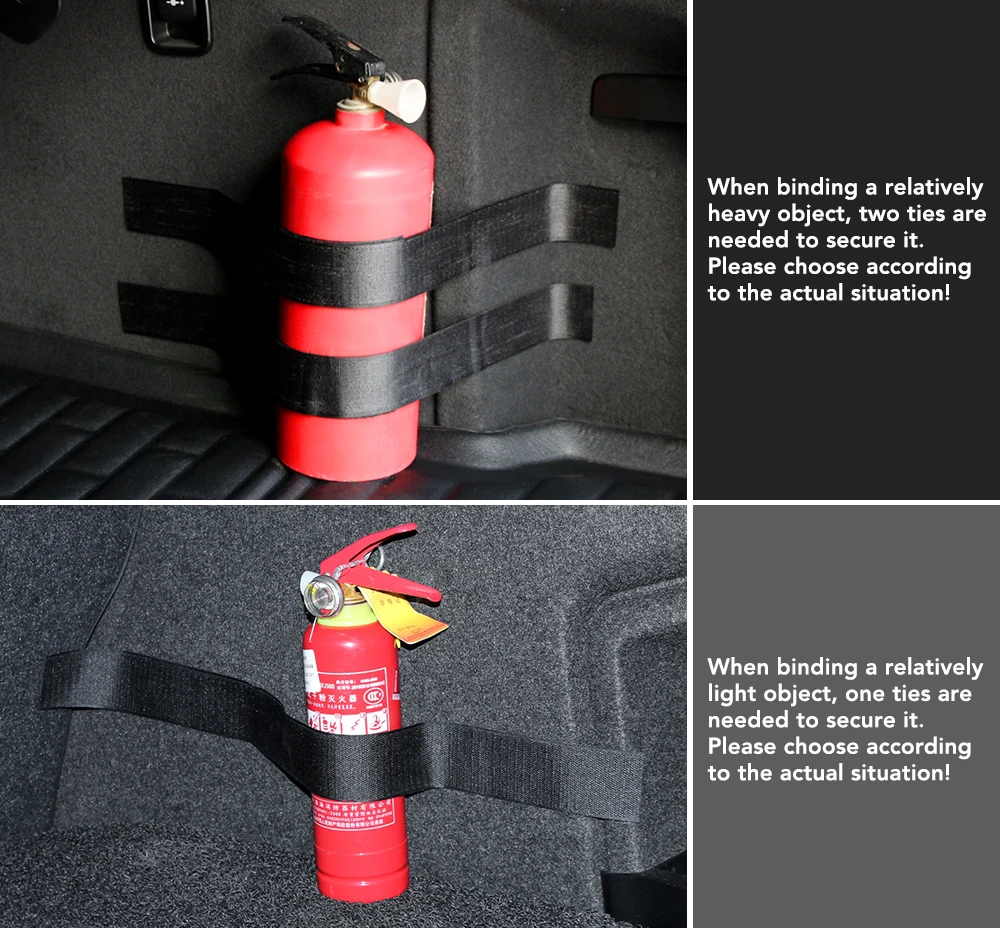 Автомобильный багажник нейлоновый Крепежный ремень Огнетушитель лента для tesla