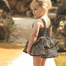 Best Offers LOOZYKIT Baby Girls Leopard Ruffle Dress Clothes Fashion Summer Print Sleeveless Party Sundress Outfits Backless Stretch Vestido Best Offers LOOZYKIT Baby Girls Leopard Ruffle Dress Clothes Fashion Summer Print Sleeveless Party Sundress Outfits Backless Stretch Vestido