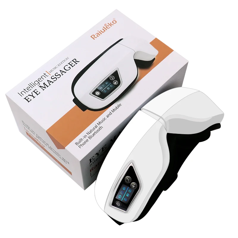 Умная музыкальная маска для массажа глаз с Bluetooth беспроводная Вибрирующая под