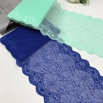 

3y/lot 18.50cm Elastic Lace Trim Summer Mint Green DIY Craft Sewing Supplies Dress Fabric Accessory For Bikini Underware Lace