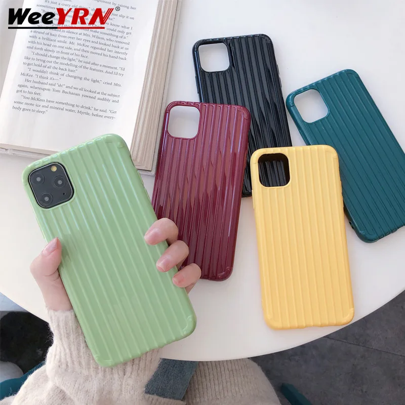 

Luxury Trunk Phone Case Cover For iPhone11 11 Pro MAX XR XS MAX 7 8 6 6S Plus Funda Coque Lovely Cute Shockproof Case Cover