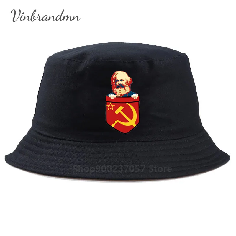 Karl Marx Communism Fisherman Hat 