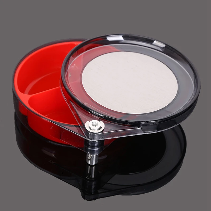 Outdoor Fishing Bait Bowl Multifunction Full Magnetic Fishing Lure Plate Drawing Bait Tray Live Bait Box Super Fishing Tackle Ac