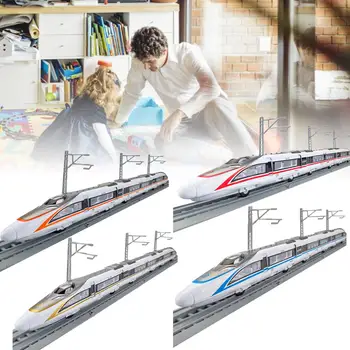 

1:87 Commuter Train Toy Set Alloy High-speed Rail Toy Car kids Subway Pull Back Car Toy Track Car For Children Gift