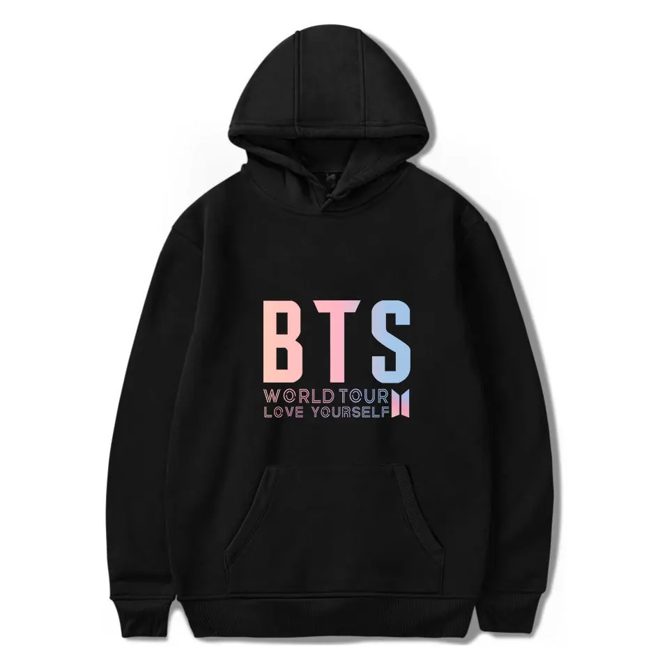 

Cross-border for BTS combination world tour worldtour concert printed hooded hoodie hoodies