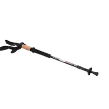 Aluminum Alloy Climbing Sticks Straight Shank Trekking Pole Cork Handle Trekking Pole Outdoor Trekking Pole Climbing Accessories