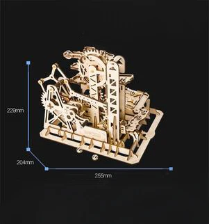 3D DIY деревянный Заводной механизм привод локомотив головоломка модель строительные игрушки хобби подарок для детей и взрослых - Цвет: Фиолетовый