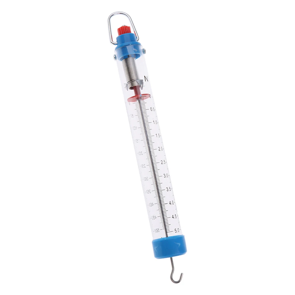 5N Newton Meter Force Gauge Spring Dynamometer Physics Lab Experiment