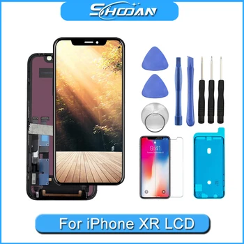

Factory Wholesale 100% New Lcd For iPhone XR Display Screen Touch With Metal Factory Display For iPhone XR Lcd touch Screen
