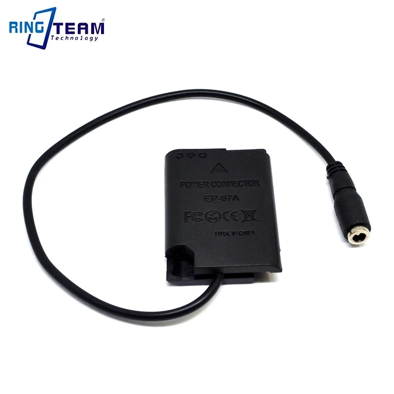 Banco de Potência com Cabo Usb En-el23 Bateria Manequim Eh67a Ep67a Acoplador dc para Nikon Coolpix P600 P610 P900 S810c 5v 2a - Image 5