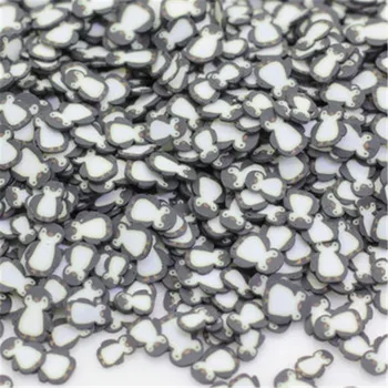 

20g/set Penguin Slices Addition for Slime Supplies Slide Charms Kits Slimes Polymer Clear Slime Accessories Putty Clay Nail Art