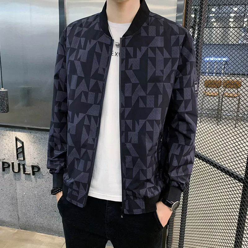 

Spring Clothing Coat Men's Thin Casual Jacket 2020 New Style Korean-style Trend Slim Fit Handsome Spring And Autumn Tops