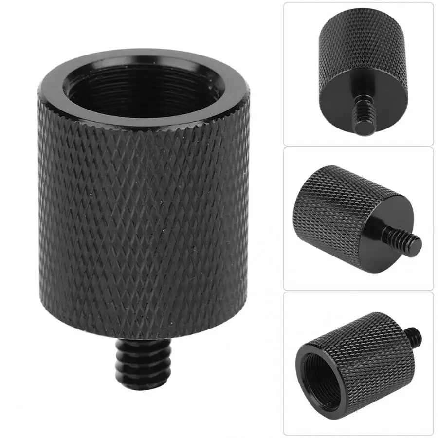 Новый металлический 5/8 &quotЖенский до 1/4&quot Мужской адаптер винтовой разъем для