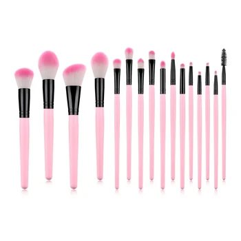 

16 pcs Makeup Brush Set Loose Powder Foundation Brush Eyelash Eyebrow Lip Brush Cosmetic Tool Kits