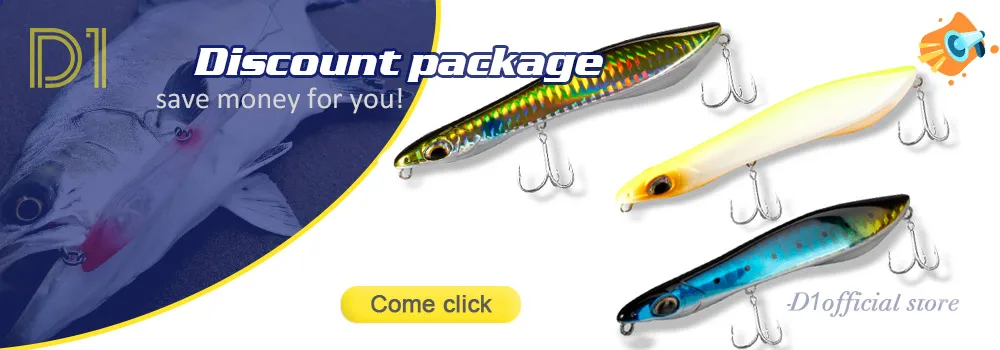 D1 Poppers Lure wtd Long Casting 80MM5.2g Floating 115MM 15.2G /21.3g Pencil Bait Saltwater Freshwater Snakehead of Pike Fishing D1 Poppers Lure wtd Long Casting 80MM5.2g Floating 115MM 15.2G /21.3g Pencil Bait Saltwater Freshwater Snakehead of Pike Fishing
