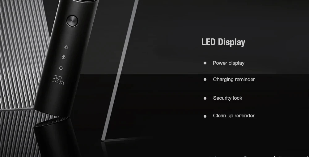 New Mijia Men's Electric Shaver S500 Rechargeable 3 Heads Type-C Wet Dry Shaving Machine Beard Trimmer Washable Double Blade (7)