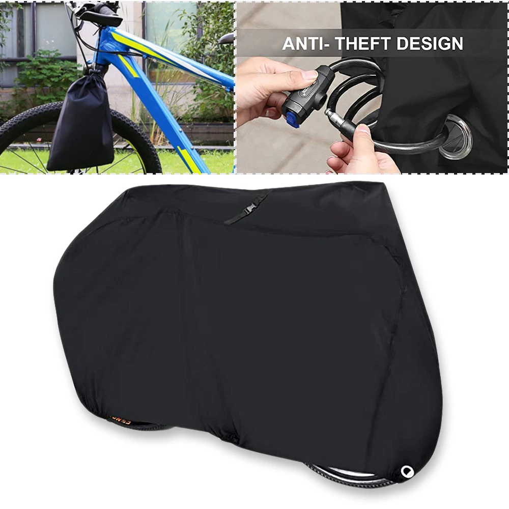 

Bicycle Bike Cover Universal Waterproof Snow Cover Rain UV Protector Dustproof Bike Rain Outdoor Dustproof Cover Cycling Cover
