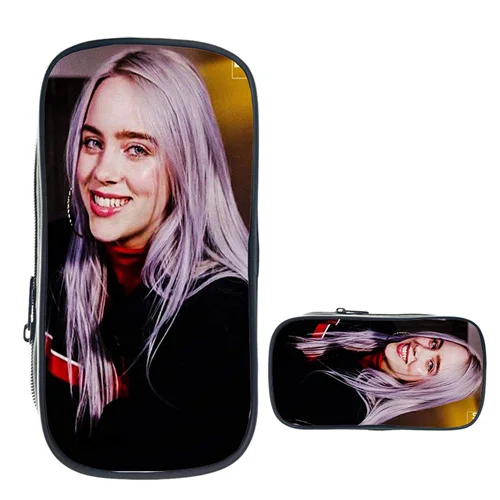 Plecak DJ Singer школьный Billie Eilish рюкзак и сумка A Dos Bad Gay Bookbag Bolso Mujer школьные сумки для девочек-подростков на молнии 8
