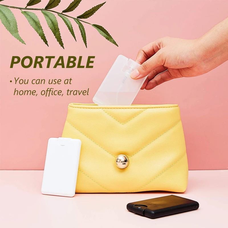 10/30/50pcs 20ml Portable Refillable Cardcase-Style Spray Bottles – Empty Perfume, Esse... - SKU PRC01637 - UGI Packaging