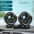 Автомобильный Двойной Вентилятор Аксессуары Для Интерьера Автомобиля 360 Градусов-круглые Аксессуары Для Охлаждения Автомобиля Поворотный Вентилятор Вентиляционная Доска Лето 12 В/24 В