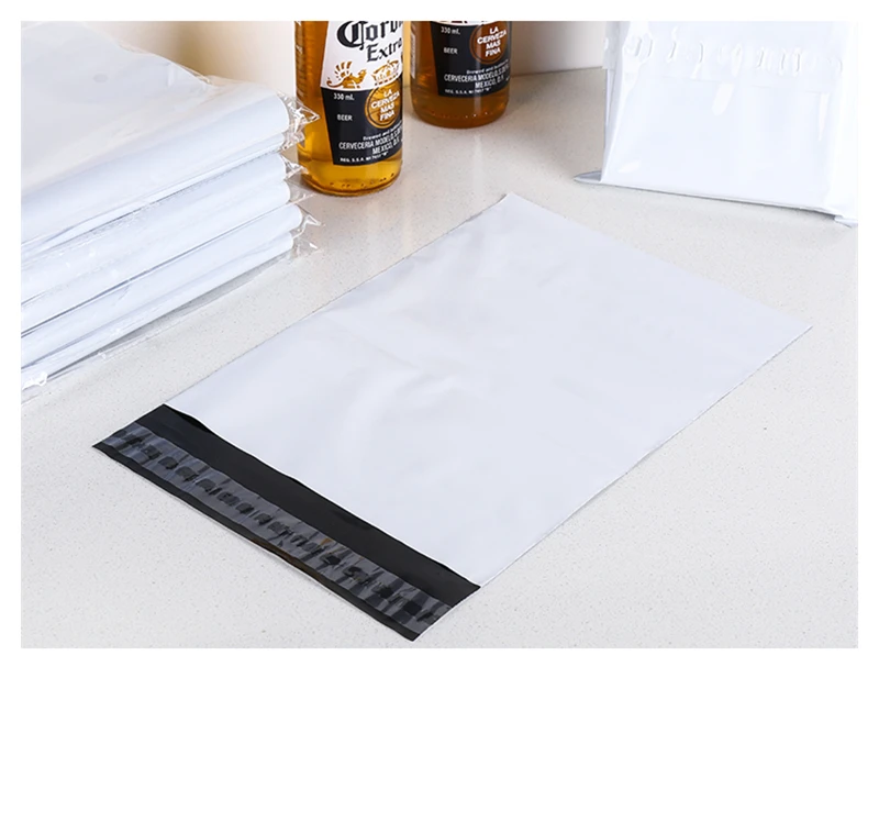 50 шт., Пользовательский логотип печать белый Высокое качество курьерские сумки Сумки для хранения пластиковые полиэтиленовые конверты Почтовая почтовые пакеты