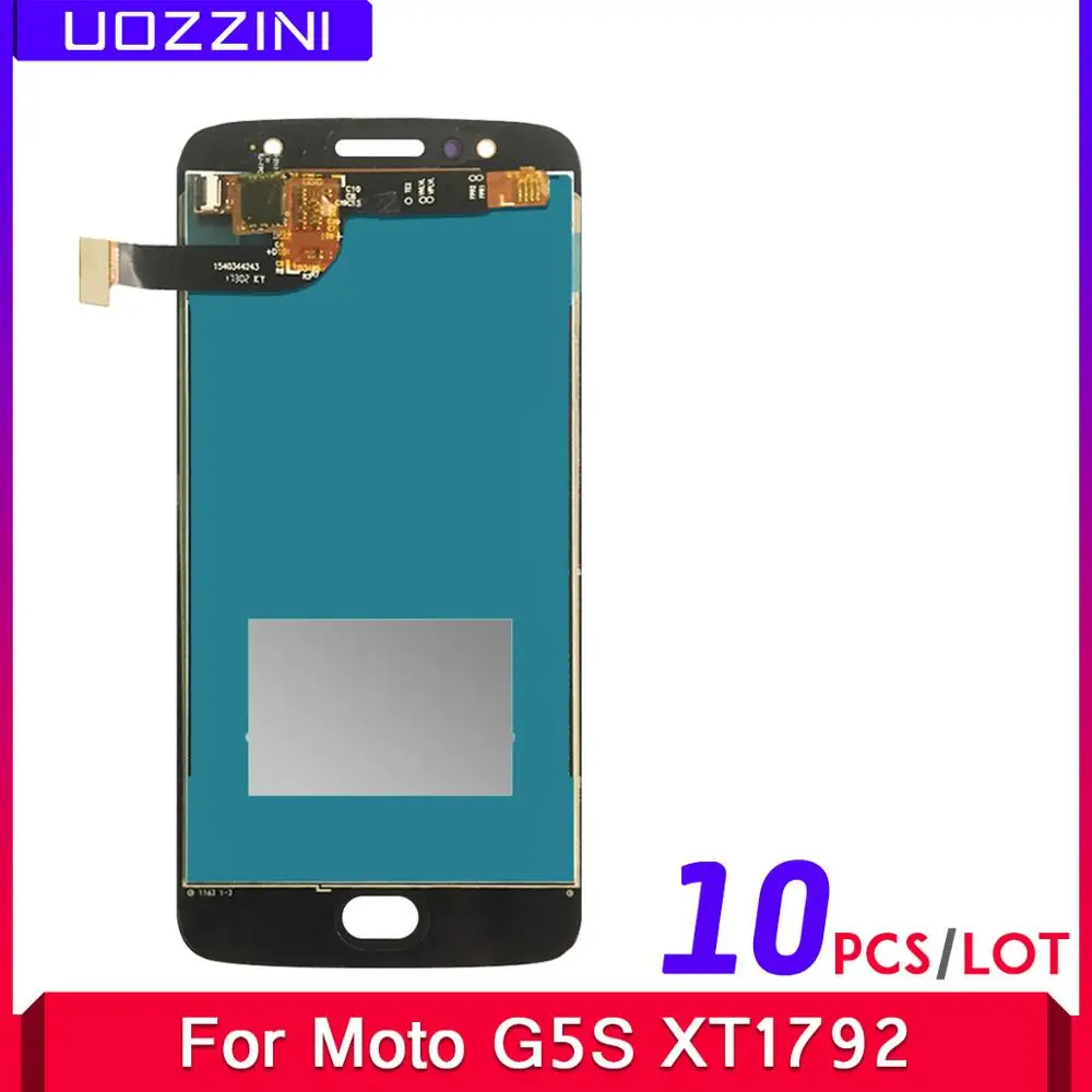 10 шт. ЖК-дисплей G5s для Motorola Moto G5S XT1793 XT1794 XT1792 ЖК-кодирующий преобразователь