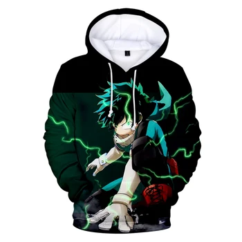 

hot sale New Arrival My Hero Academia 3D Hoodies men/women Fashion long sleeve Anime Pullovers Streetwear high quality clothes