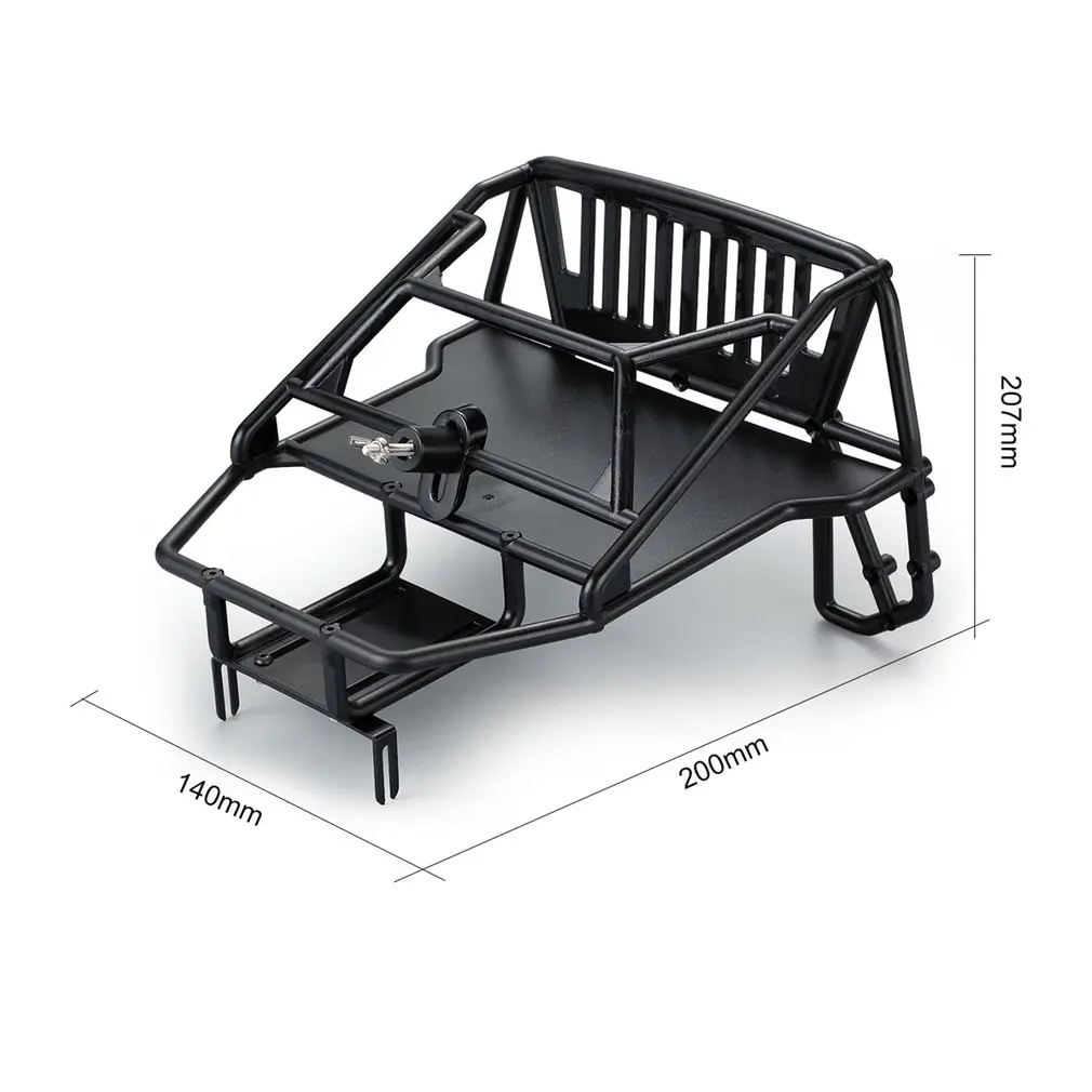 Аксессуары радиоуправляемого автомобиля Cherokee& Back-Half Cage для 1/10 RC Crawler Traxxas TRX4 Axial SCX10 90046 Redcat GEN 8 Scout II