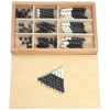Montessori Kids Black White Checker Beads Board with Wood Box Early Education Preschool Training Learning Math Toys for Children 1