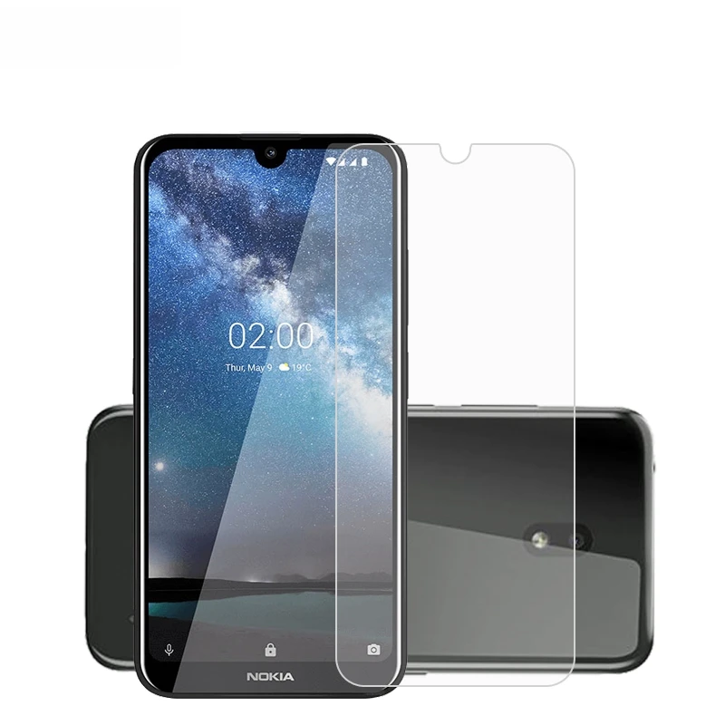 Для Nokia 2 стеклянная Защитная пленка для телефона 2.5D HD закаленное стекло защита