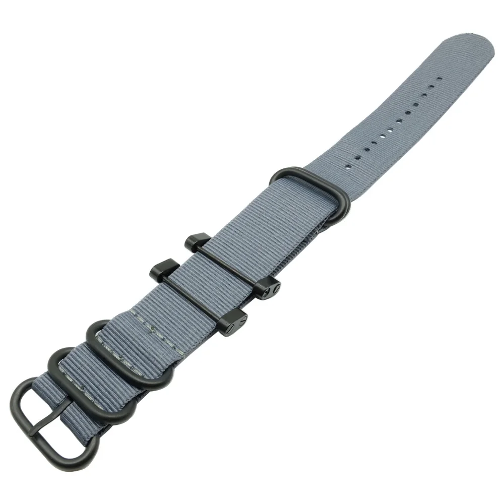 Для Suunto Core For Note G10 Military Zulu Heavy Duty 5 Ring nylon Diver ремешок для часов Ремешок Браслет