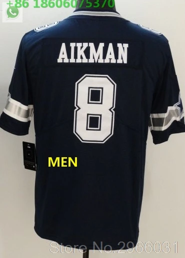 Даллас A++ Качественная мужская футболка для взрослых Sean Lee 50 Troy Aikman 8 Taco Charlton 97 roger staubach 12 Tony Dorsett 33