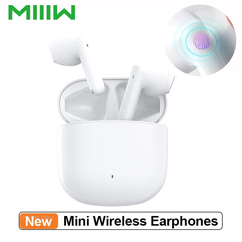 Miiiw Marshmallow Bluetooth-совместимые беспроводные наушники-вкладыши динамические мини