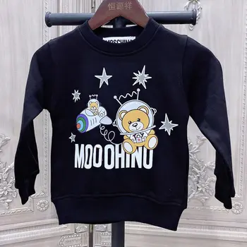 

Family Matching Clothes Mother Father Daughter and Son Long Sleeve Sweatshirt Tops Kids Fashion Sweater Outfit