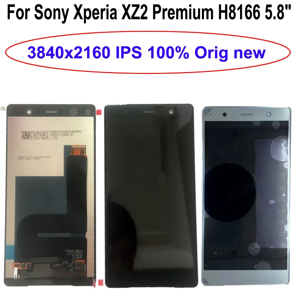 Shyueda IPS 100% оригинал Новый AAA + для Sony Xperia XZ2 Premium H8166 5 8 &quotЖК-дисплей сенсорный экран