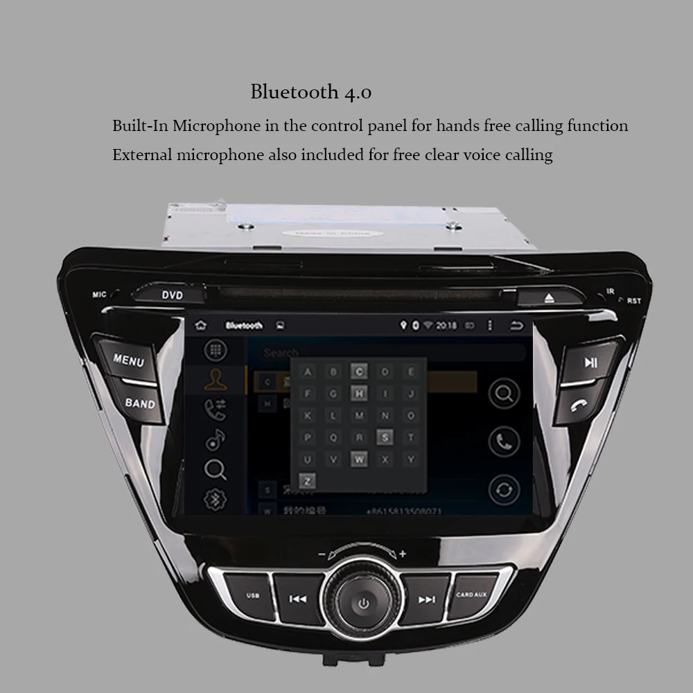 4 ГБ ОЗУ Android 9 0 радио для HYUNDAI ELANTRA/AVANTE 2014 2015 автомобильный DVD плеер с GPS навигацией +