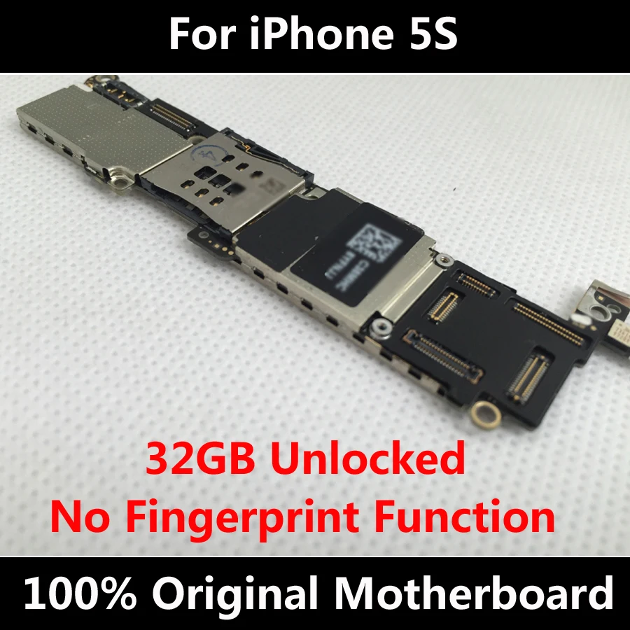 Новое поступление 100% оригинальная материнская плата для iPhone 5S 32 Гб