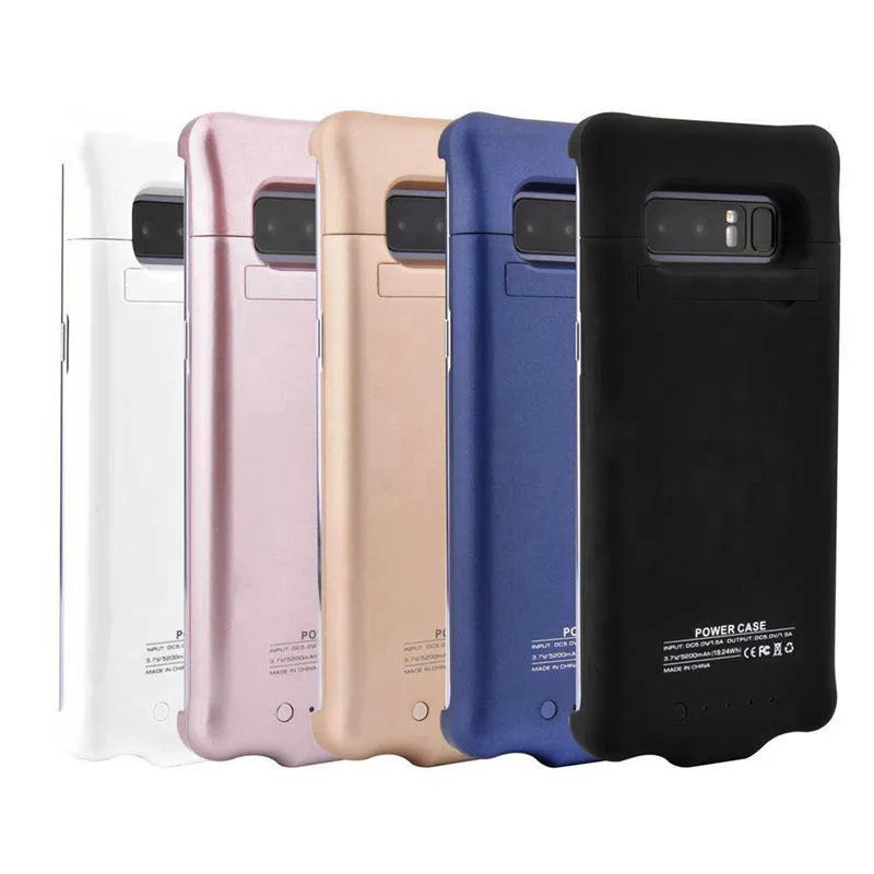 

Backup External Battery Case for samsung galaxy note 8 5200mAh For Cell Phone Power Bank Pack External Charger Cover Backup