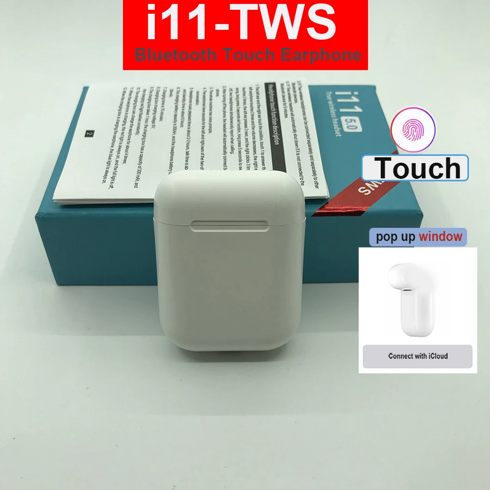 i11 i12 tws беспроводные наушники i9s i7s tws Bluetooth 5,0 наушники мини Чехол PK i120 i30 i60 для iPhone Android