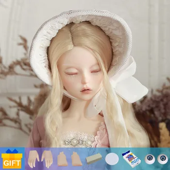 

New arrival BJD Dolls 1/4 Princess Minifee Liria court costume fullset with make up open and close eyes doll