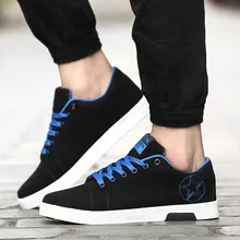 Модная Повседневная Вулканизированная мужская обувь с тотемом; прошитая парусиновая обувь на плоской подошве со шнуровкой; летние кроссовки для мальчиков и студентов