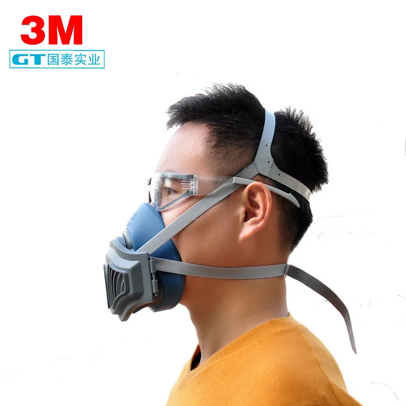 

Mhf-52 silicone dust mask, 1705 filter cotton KN95 particle mask effective virus isolation