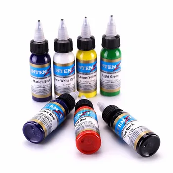 

7 Bottle Tattoo & Body Art Pigmentos Microblading Permanent Makeup Pigment Permanent Lipstick Ink for Tattoo Machine
