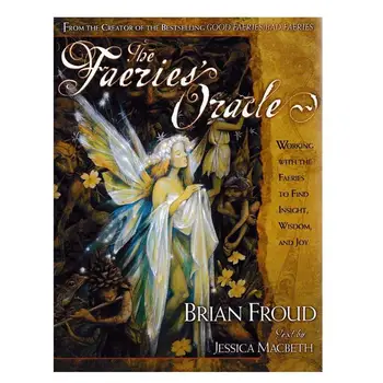 

66PCS The Faeries' Oracle Cards Tarot Cards Beautifully Designed Board Game Durable Family Holiday Party Playing Cards