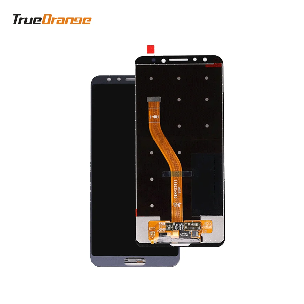 

For Huawei nova 2s HWI-AL00 HWI-TL00 LCD screen assembly with front case touch glass,With repair parts LCD Display Black Gray